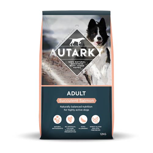 Autarky Adult Dog Food with Succulent Salmon 12kg