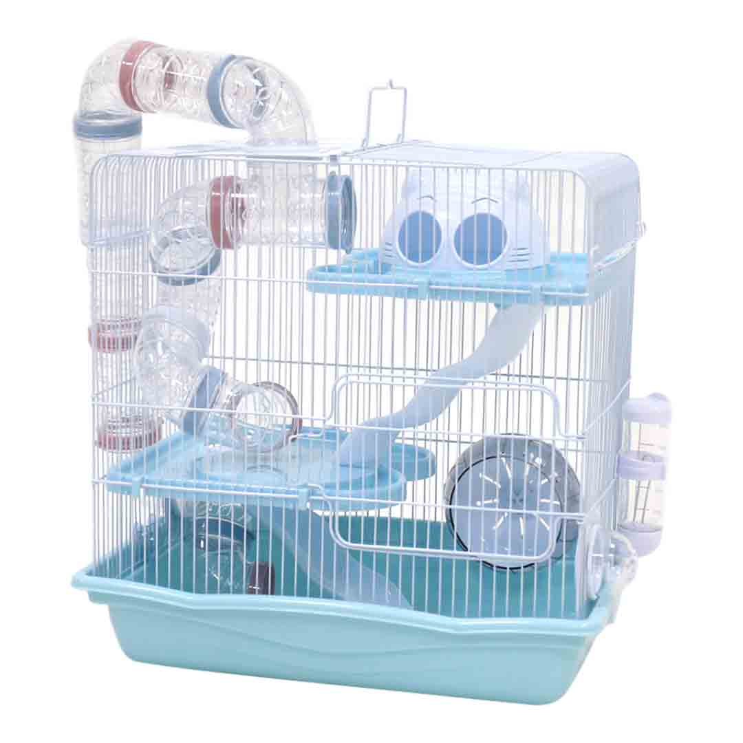 Henry Cage Blue for Hamsters, Gerbils & Mice