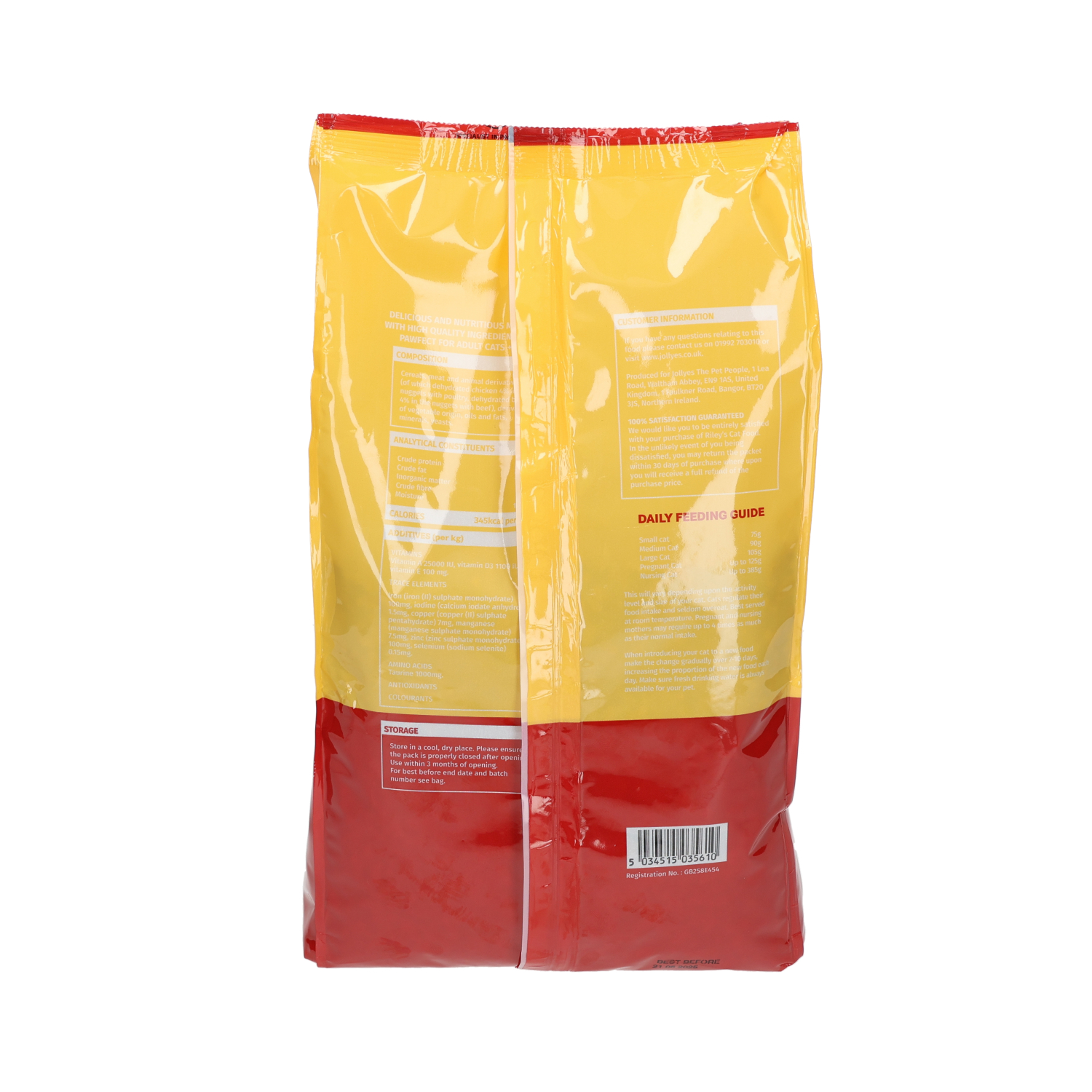 Riley's Chicken, Beef & Vegetable Dry Cat Food, 7kg