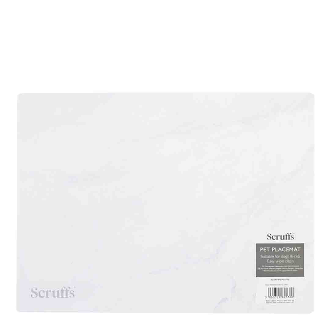 Scruffs Pet Placemat Marble Print Feeding Mat 