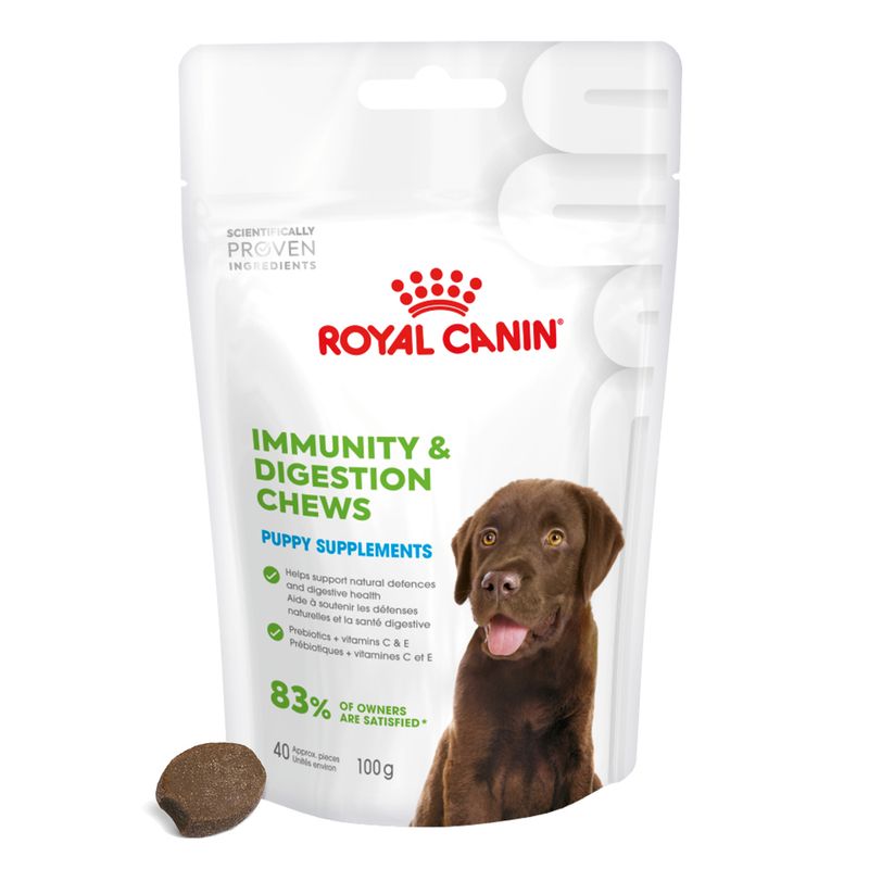 Royal Canin Puppy Supplement for Immunity & Digestion Soft Chews