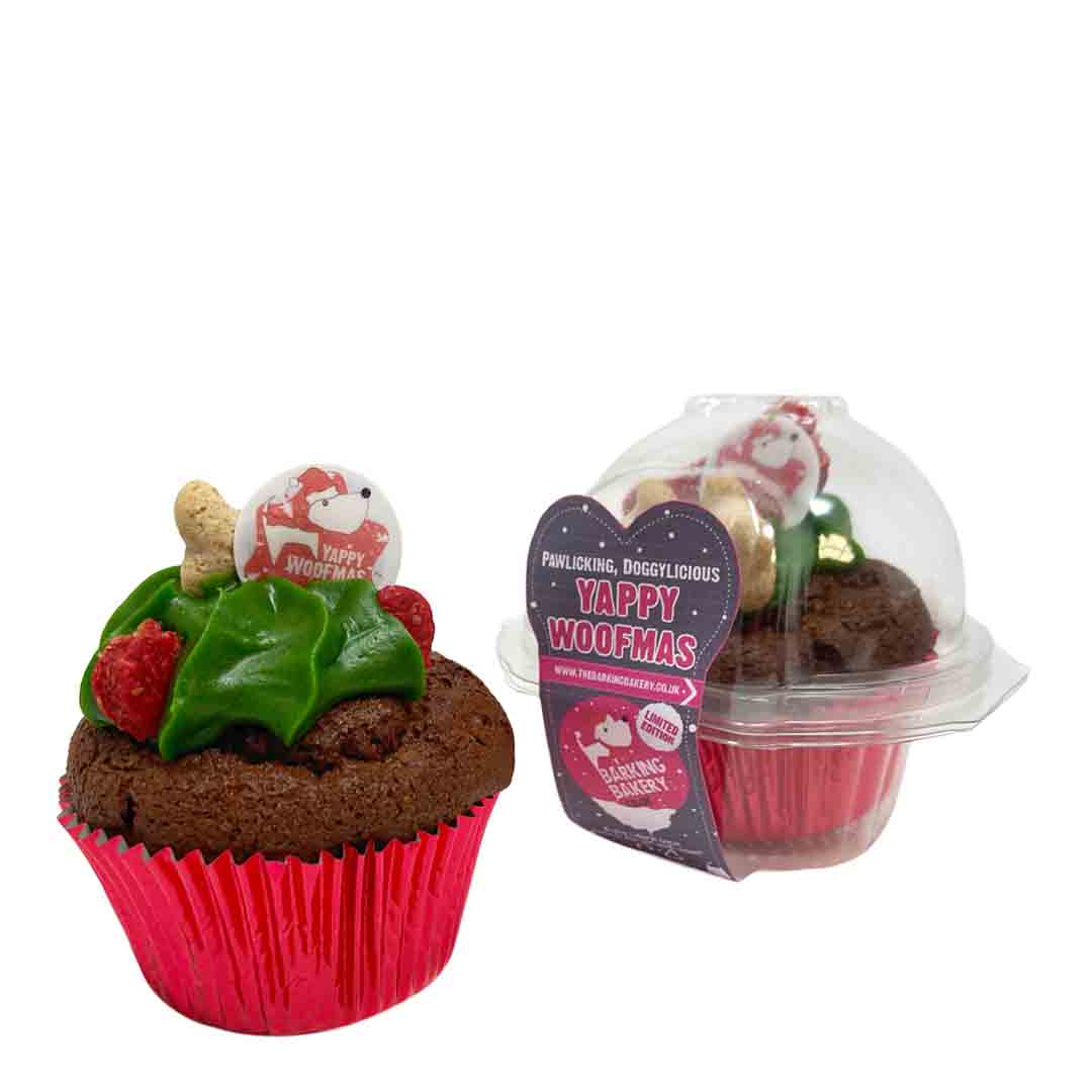 Yappy Woofmas Woofin Dog Muffin, 75g