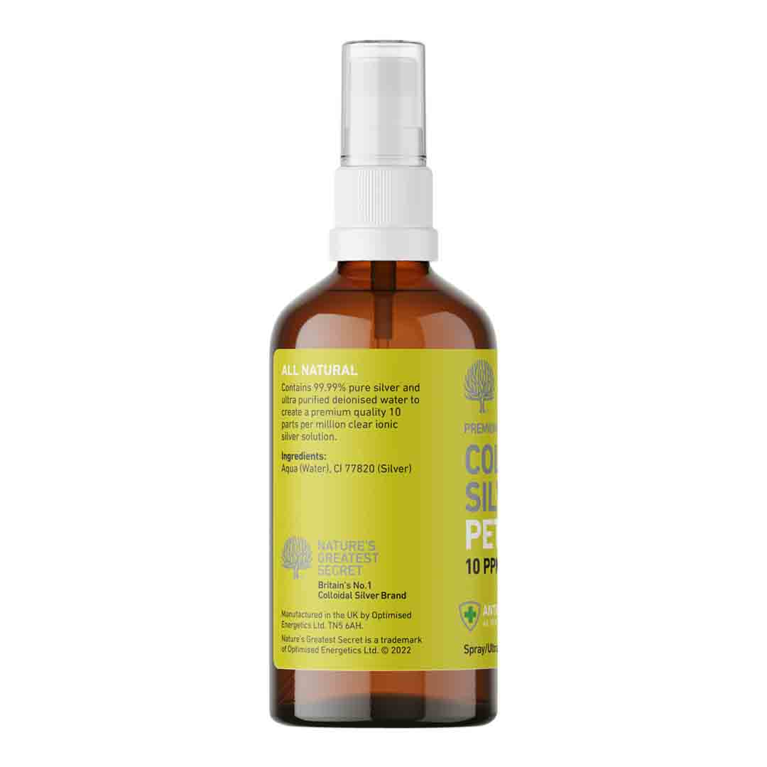 Natures Greatest Secret, Colloidal Silver Pump Spray, 100ml