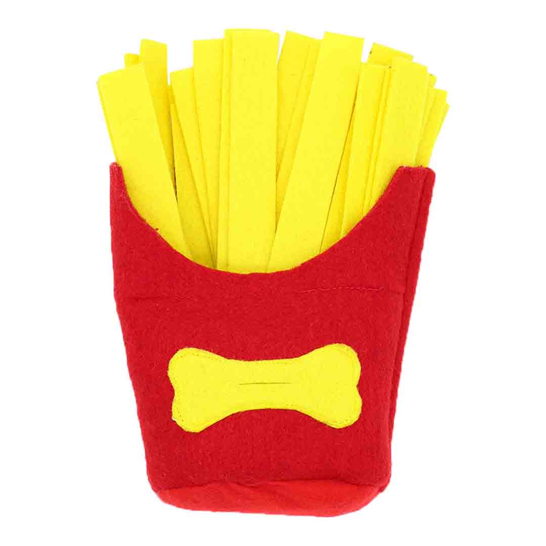 Rufus & Rosie Snuffle Fries Interactive Dog Toy 
