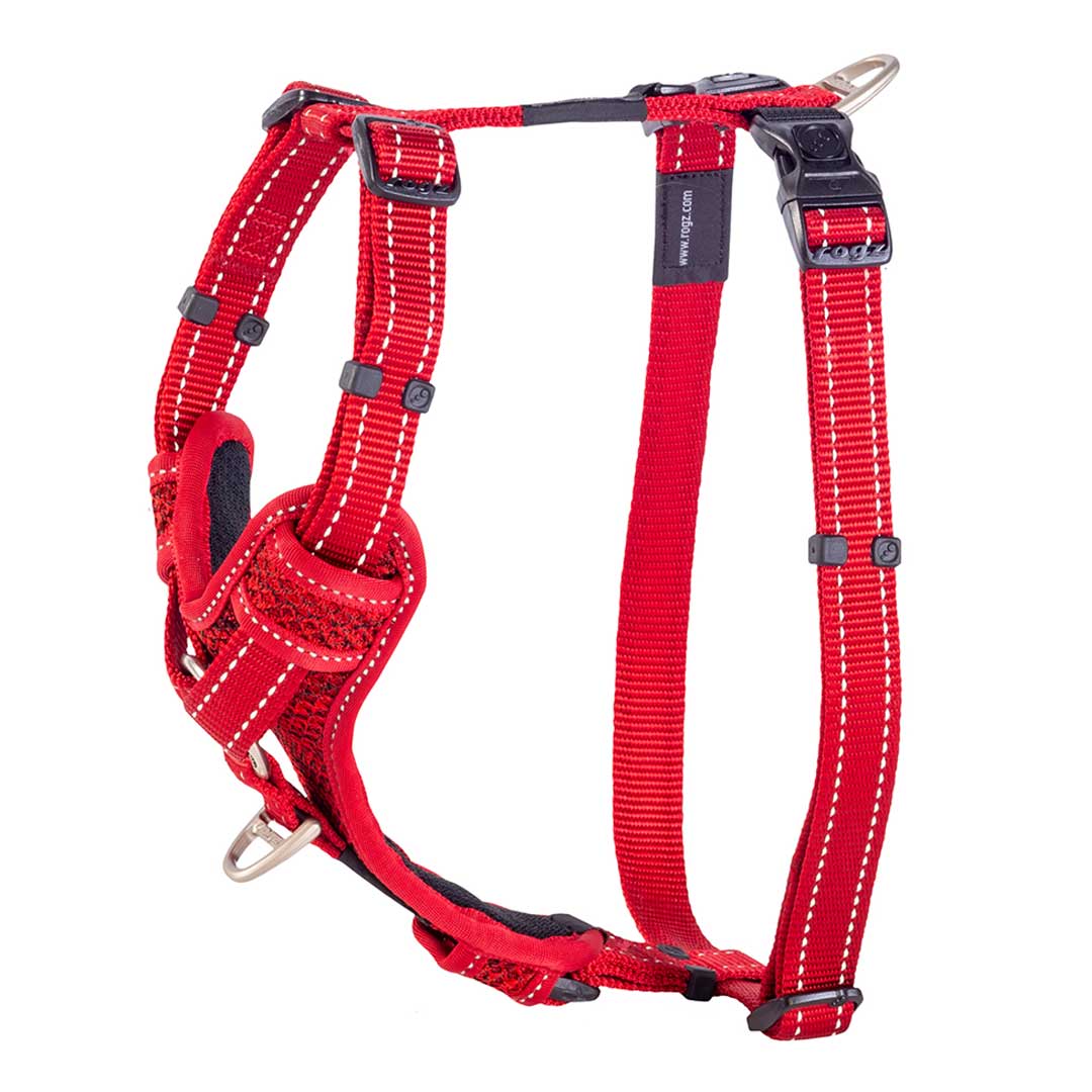 Rogz Utility Control Red Dog Harness, Medium