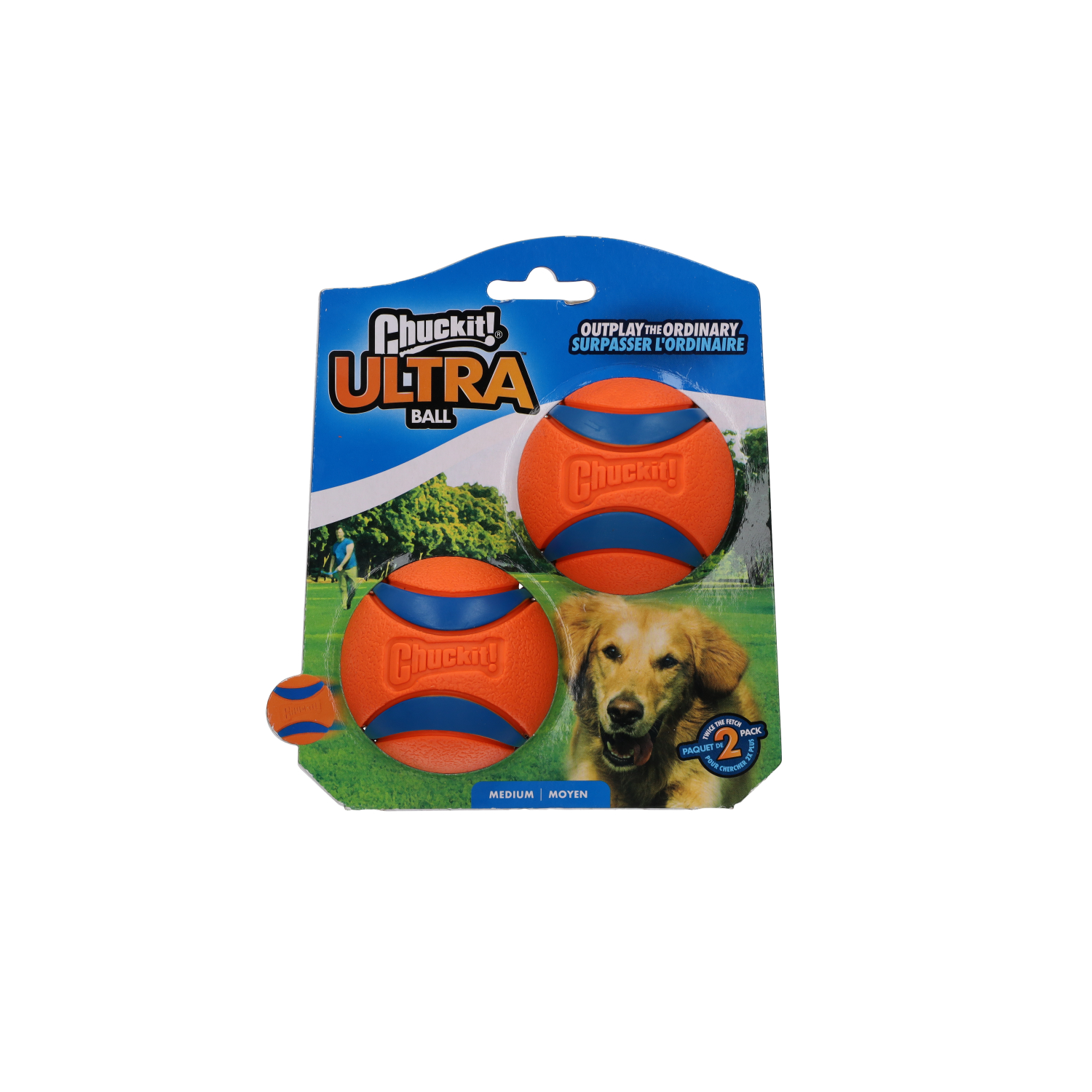 Chuck It Ultra Ball Medium 2 Pack