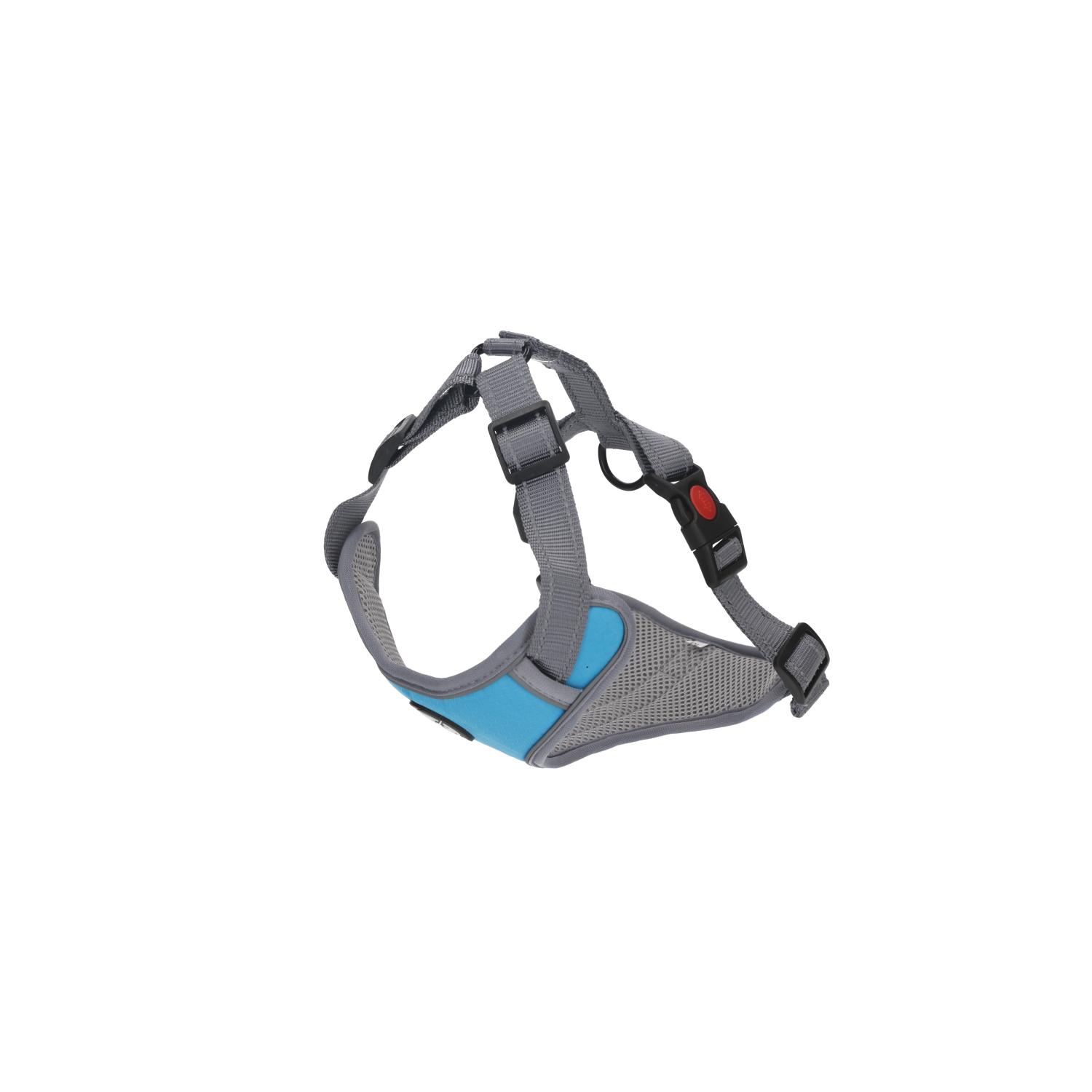 Rufus & Rosie Baby Blue Chest Plate Dog Harness, Extra Large
