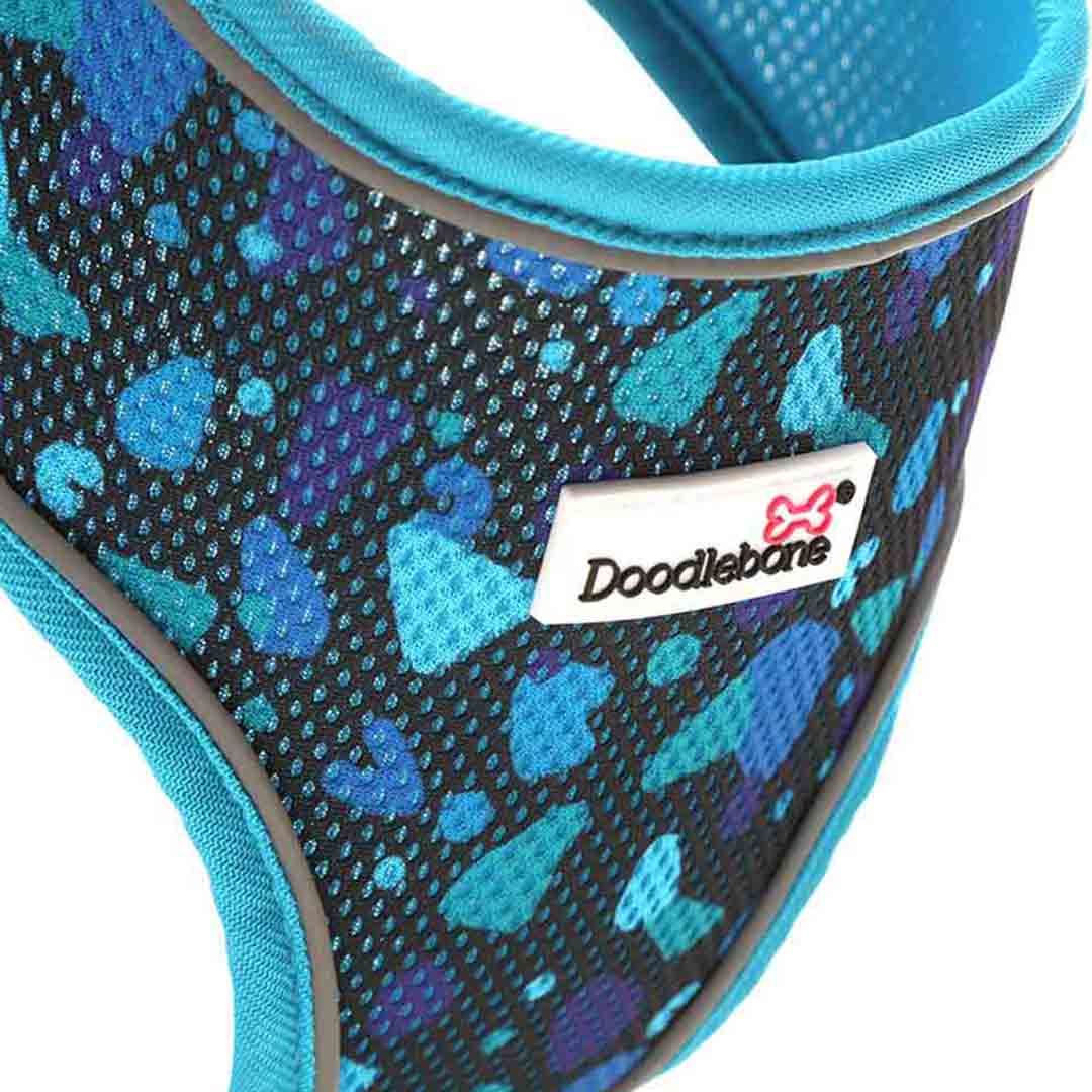Doodlebone Airmesh Electric Party Dog Harness Size 2
