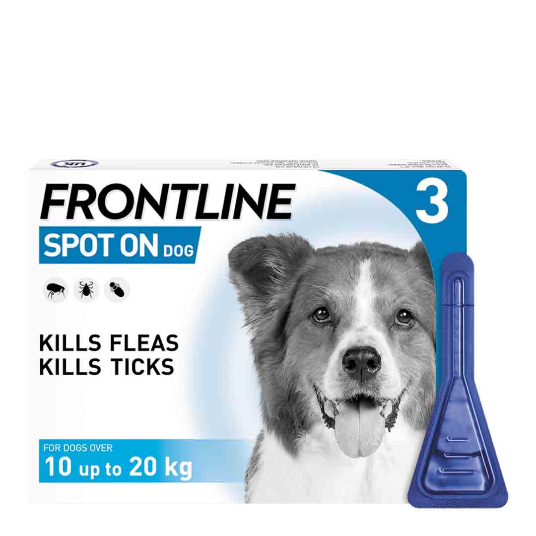 Frontline Spot On for Dogs from 10-20kg - 3 Pack