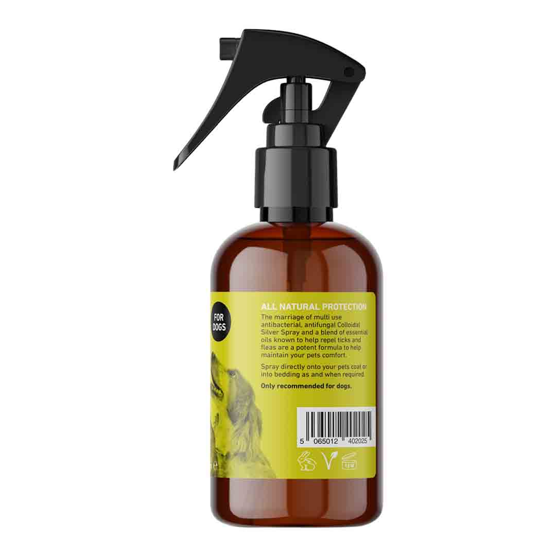Colloidal Silver Flea & Tick Repellant Spray 250ml