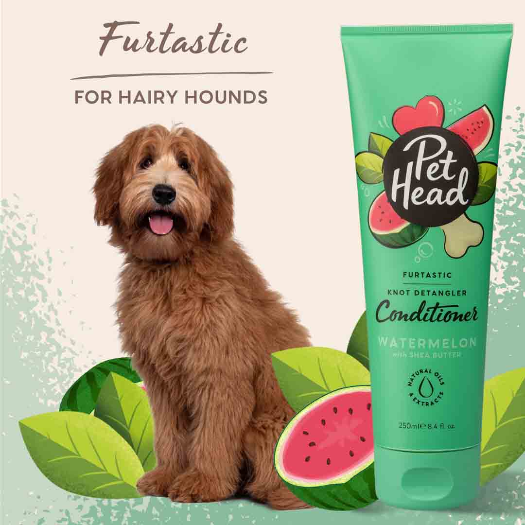 Pet Head Furtastic Dog Grooming Conditioner for Long & Curly Coats 250ml