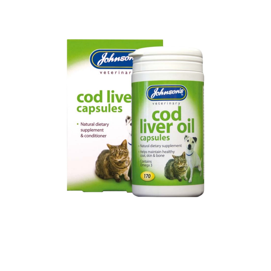 Johnson's Cod Liver Oil 170 Capsules