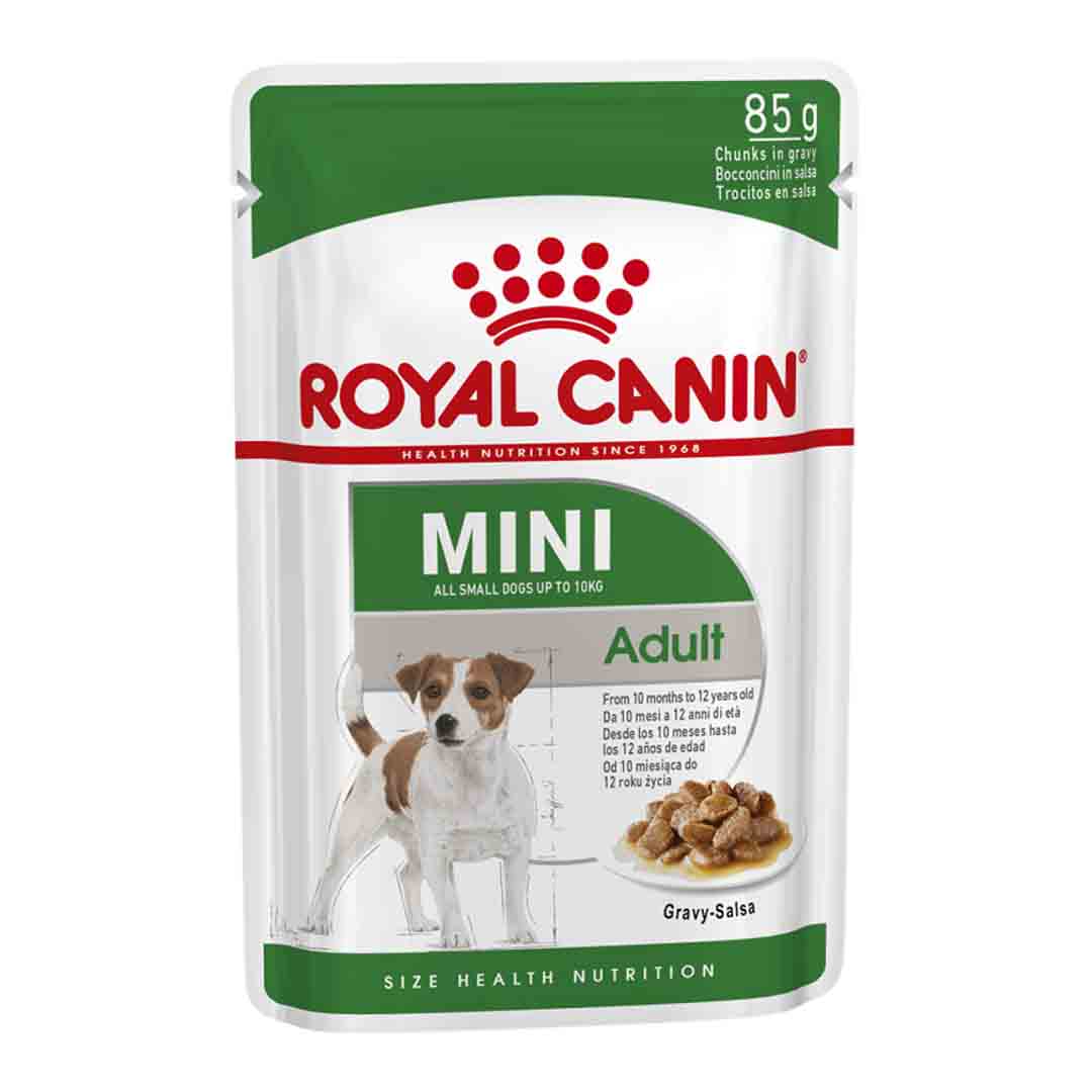 Royal Canin Wet Dog Food Mini Adult in Gravy 85g