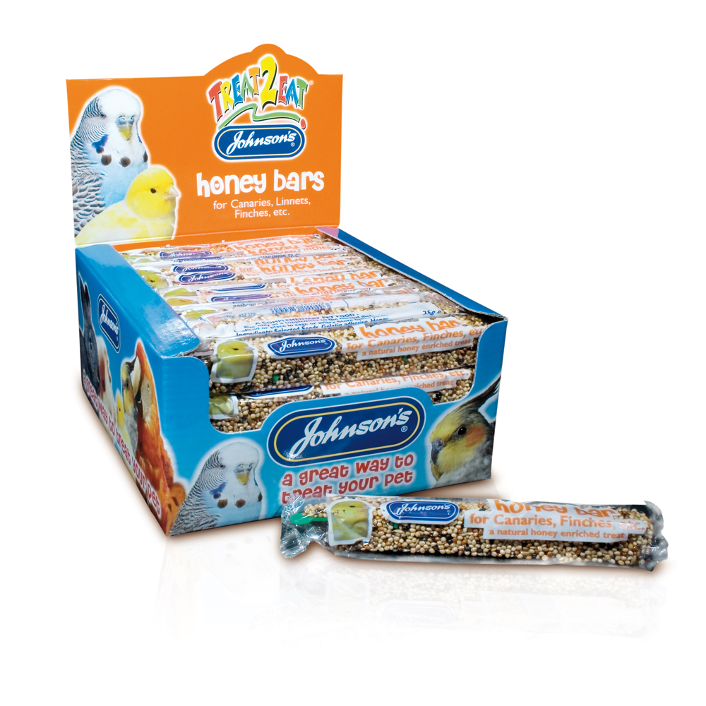 Johnson's Honey Bar For Canaries 35g