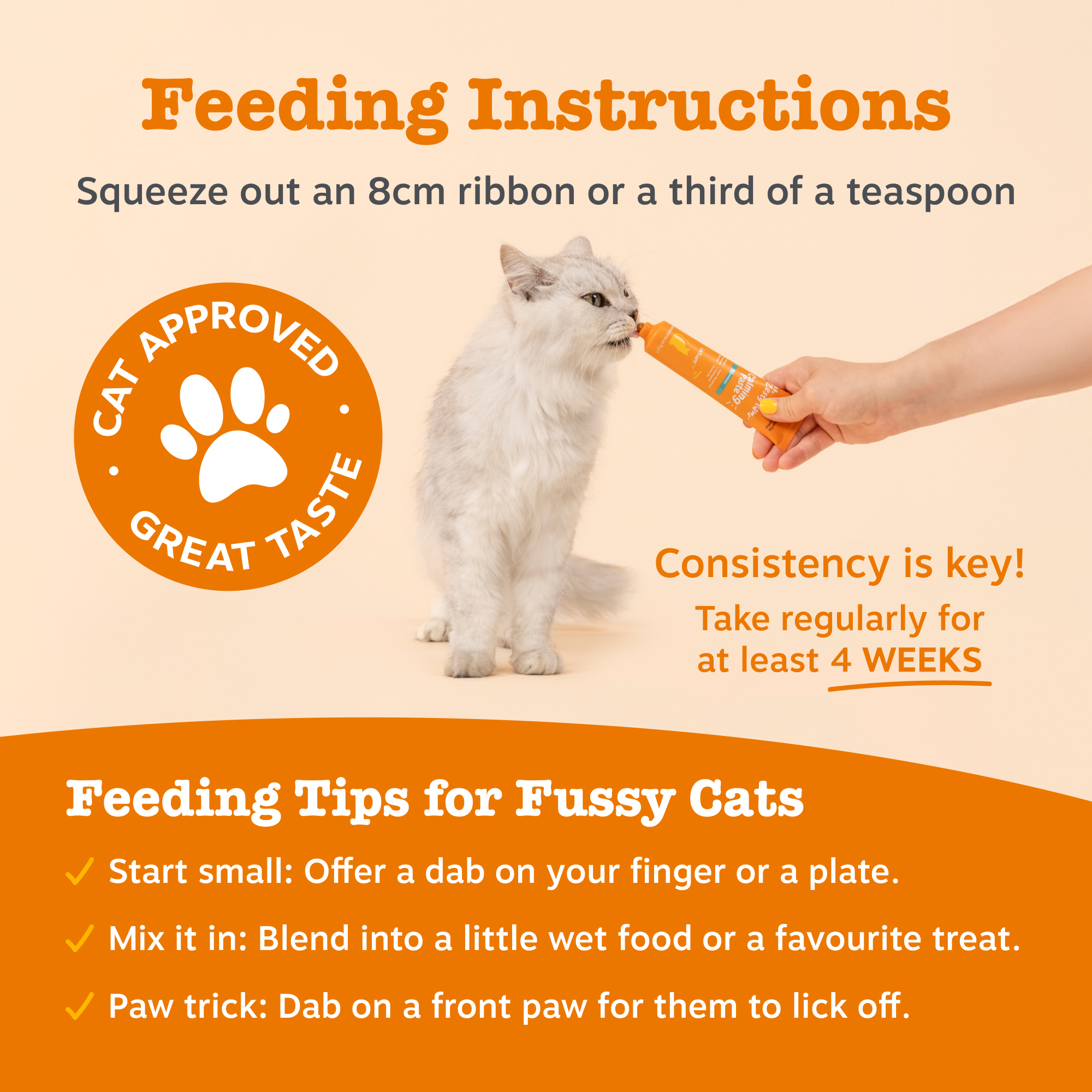 Zesty Paws Anti-Hairball Paste for Cats 120g