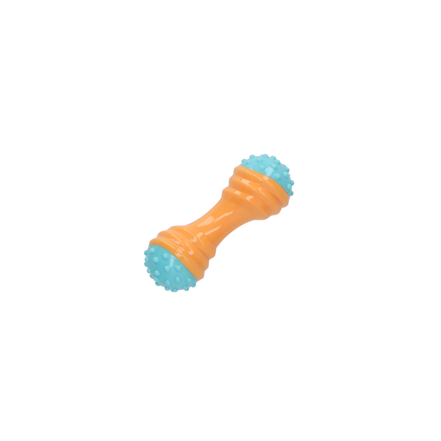 Rufus & Rosie Rubber Dumbbell Puppy Toy