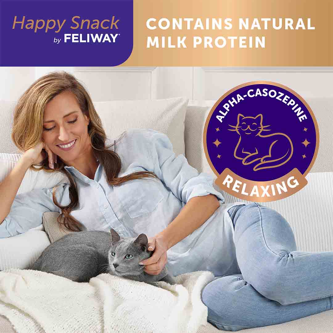 Feliway Happy Snack for Cats and Kittens (6 pack)