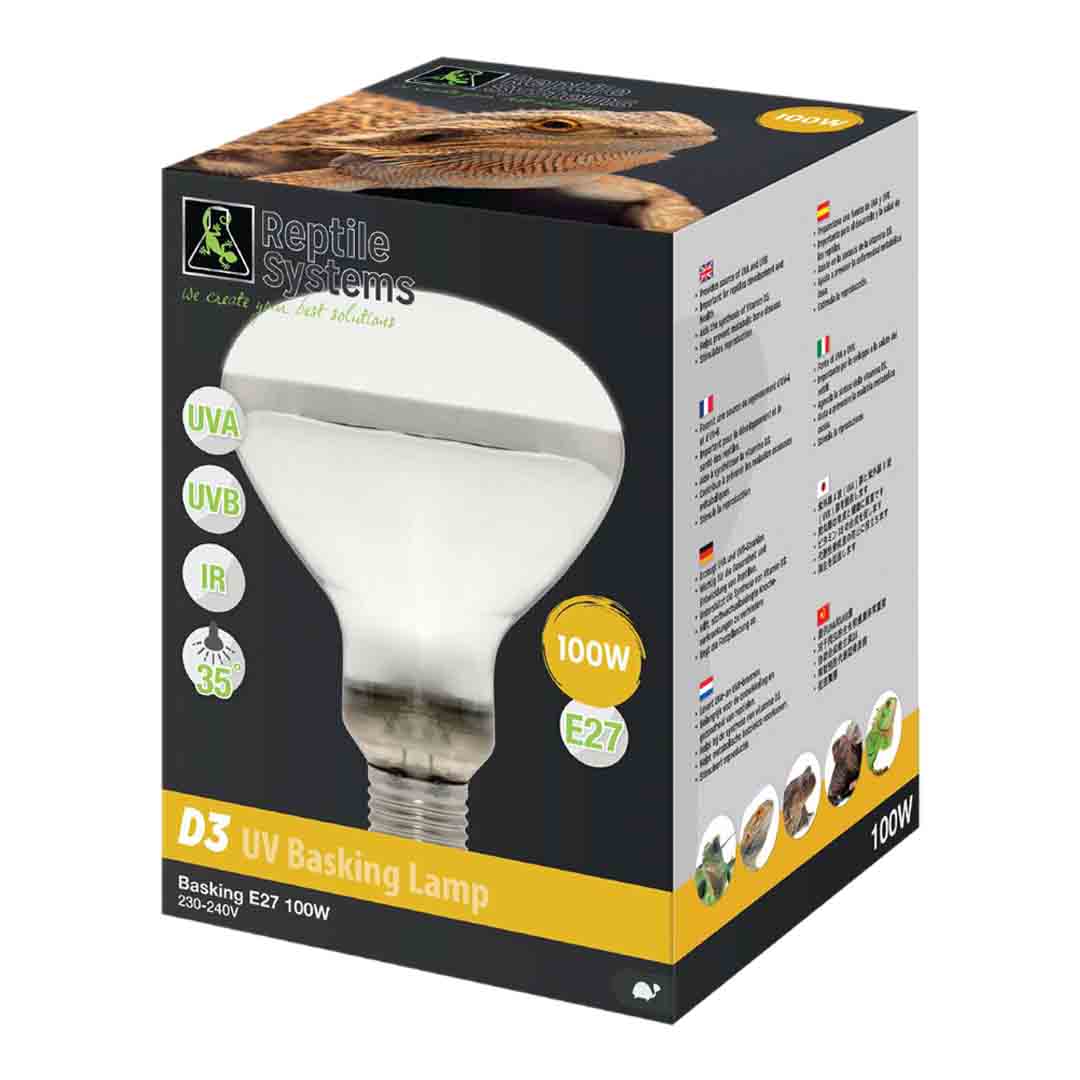 Reptile Systems Basking Lamp 100W E27