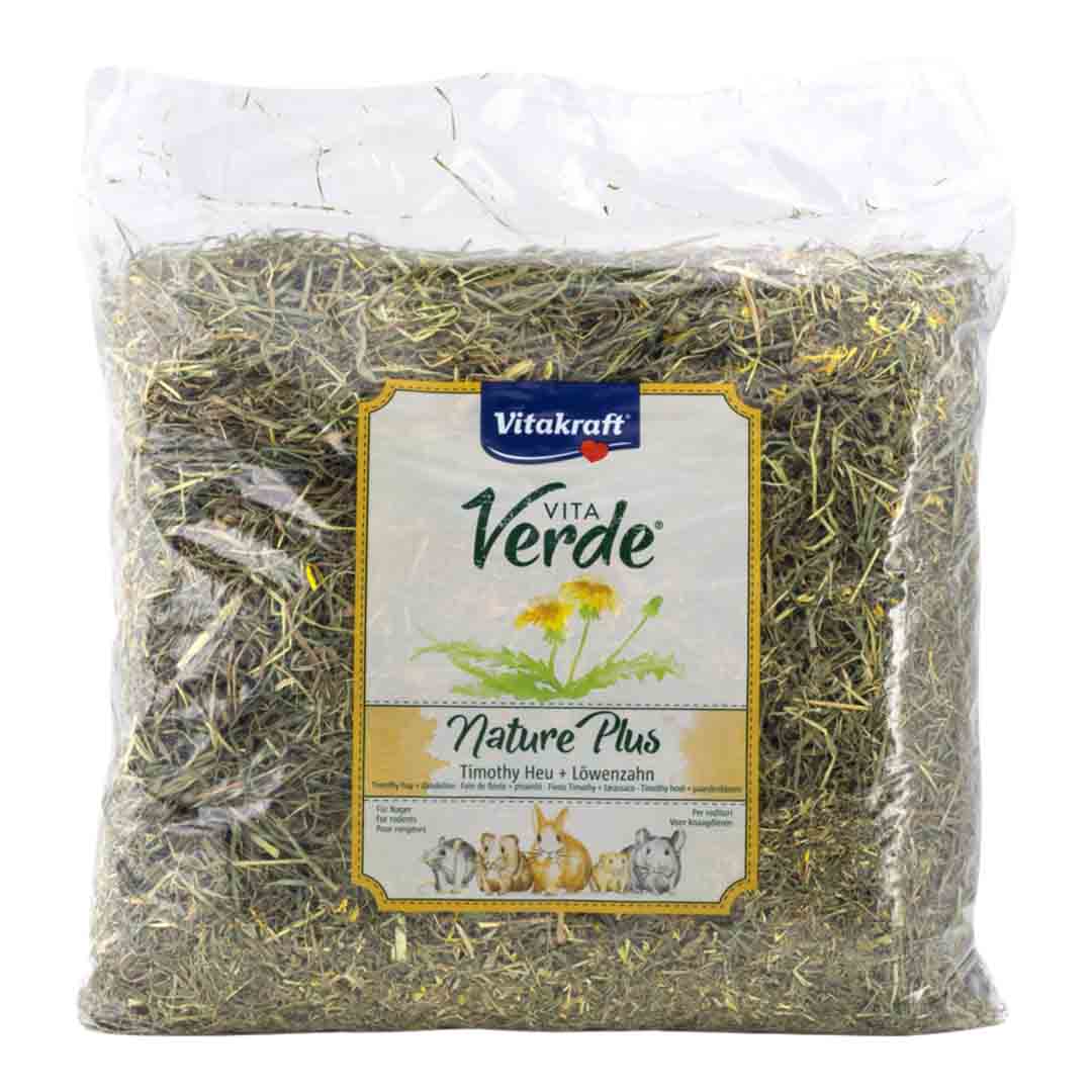 Vitakraft Verde Hay and Dandelion Treats, 500g