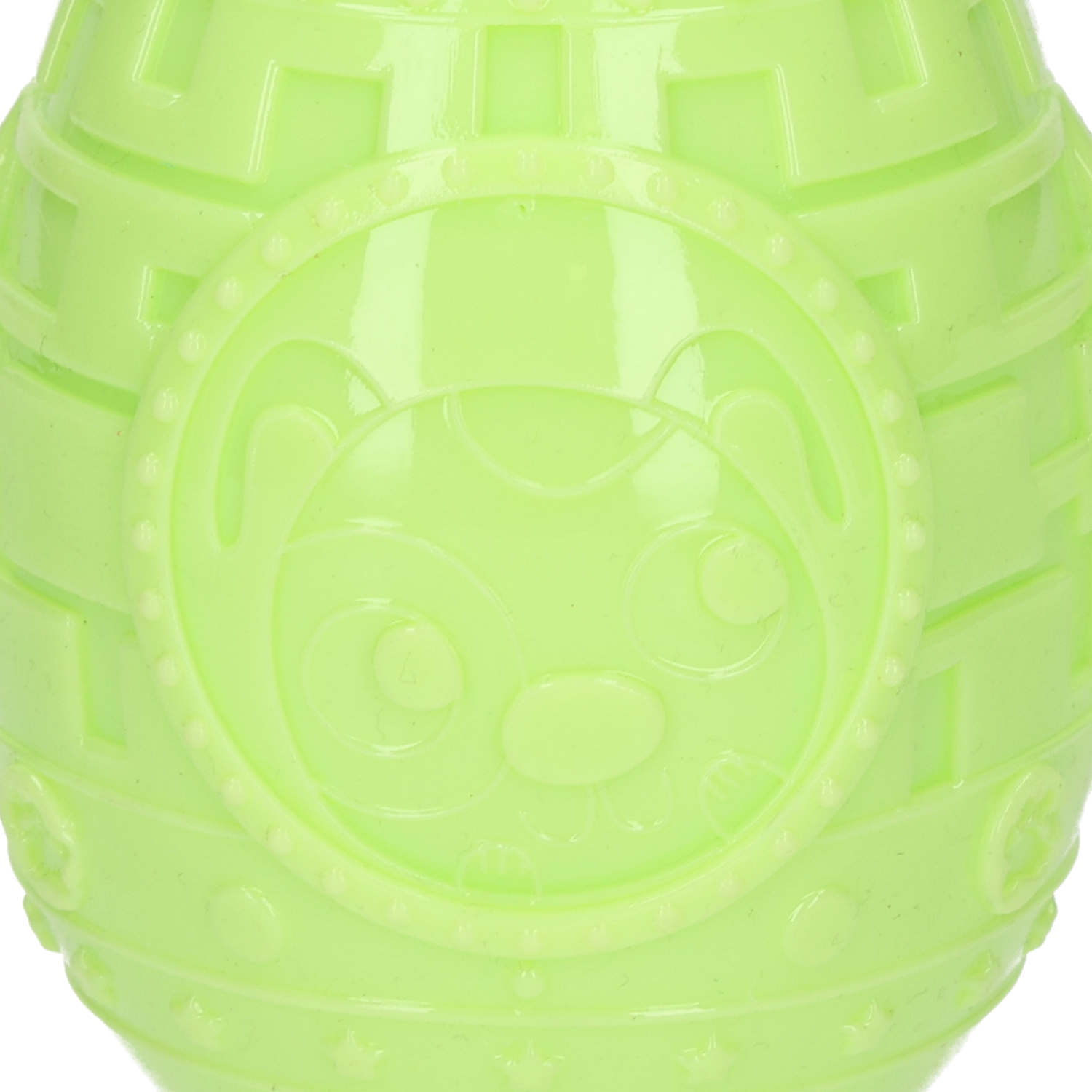 Smart Choice Squeaky Rubber Space Rocket Dog Toy