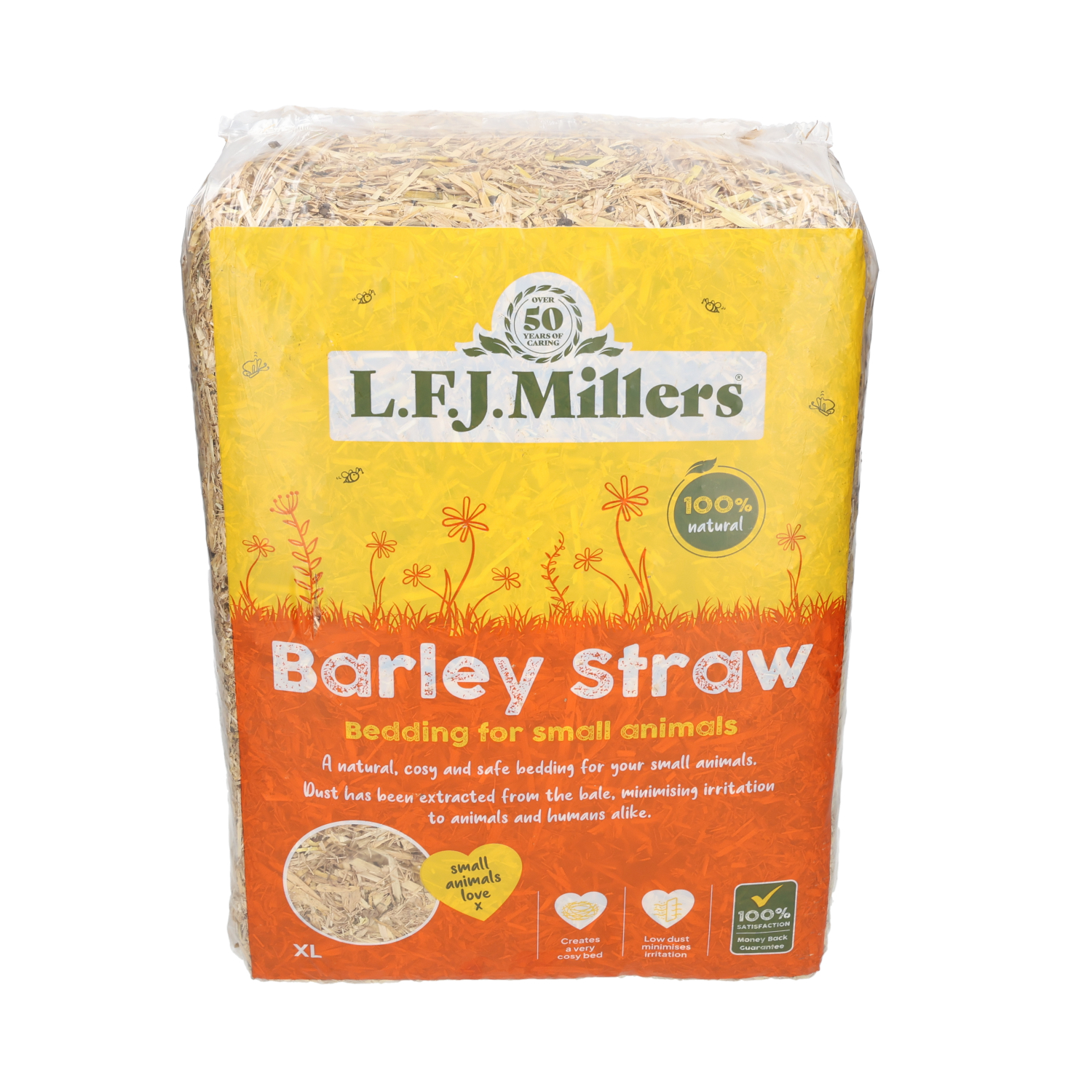 LFJ Millers Barley Straw Bedding, Extra Large, 22l