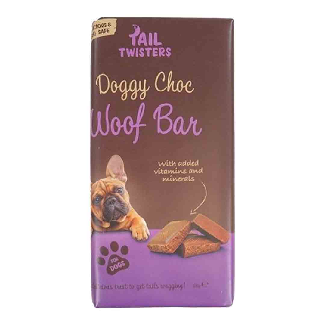 Tail Twisters Doggy Woof Bar Dog Treat 