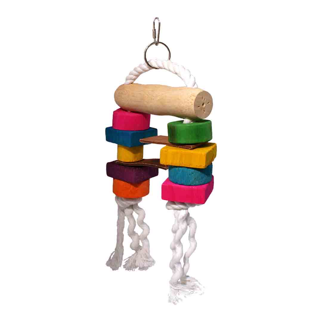Beaks Chunky Logs Bird Toy