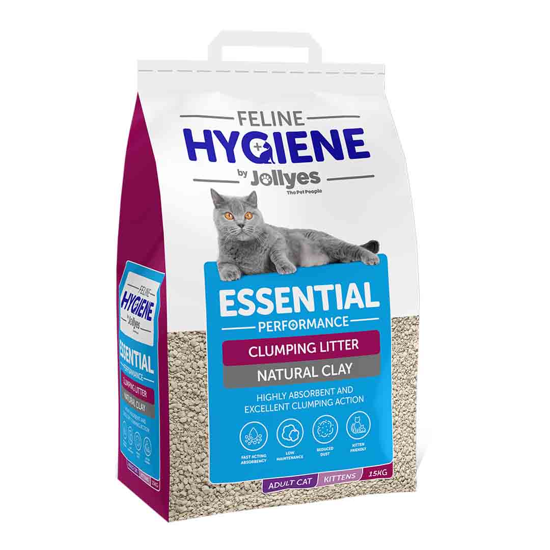 Jollyes Essential Clumping Cat Litter, 15kg