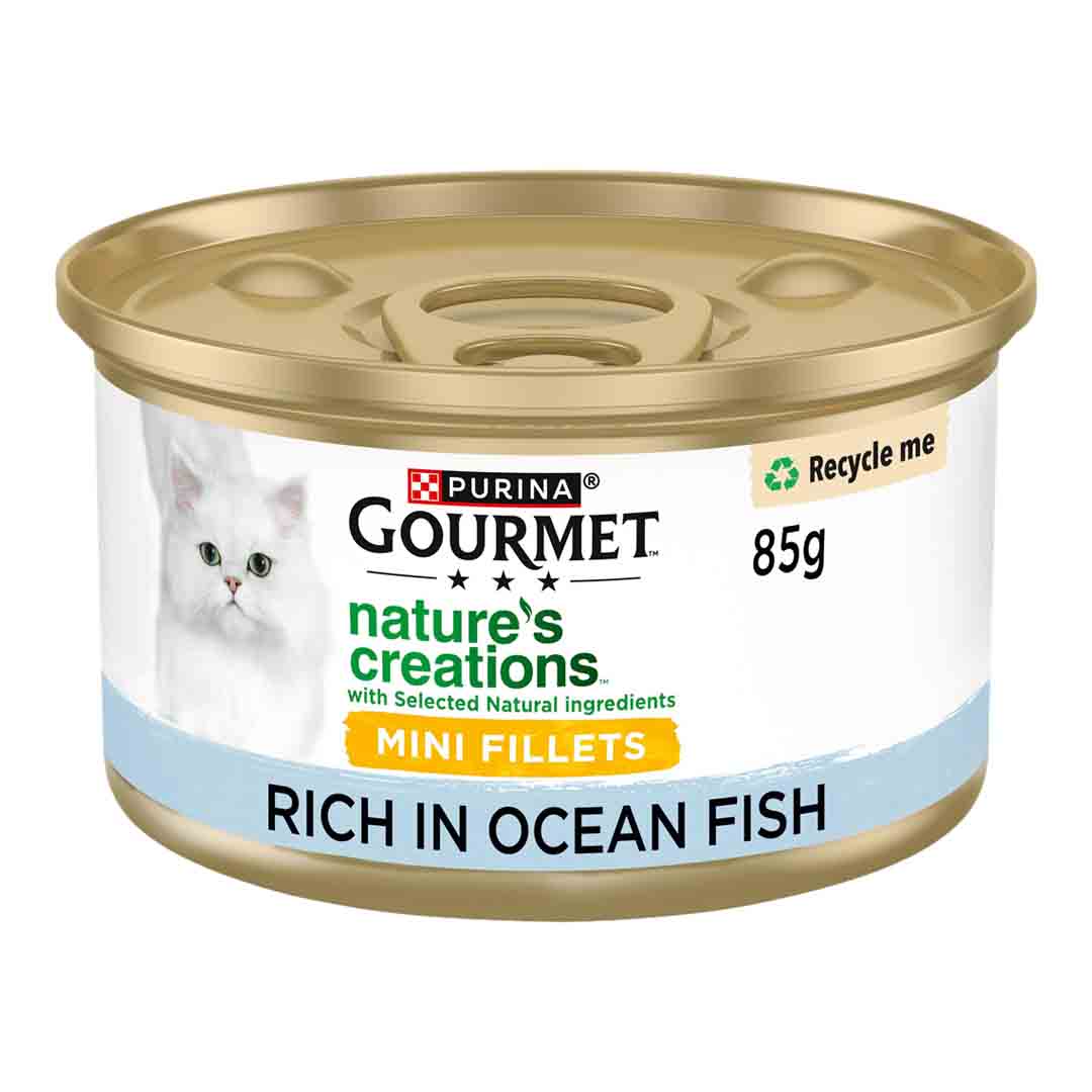 Gourmet Nature's Creations Cat Food Fish 85g