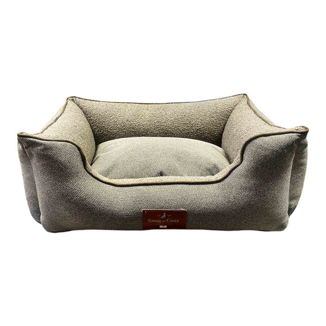 Snug & Cosy Heritage Square Dog Bed 36"