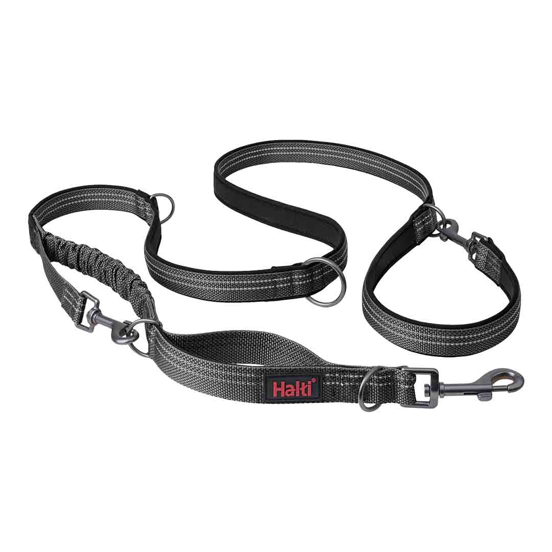 Halti Anatomy Multi  Use Dog Lead in Grey, Large