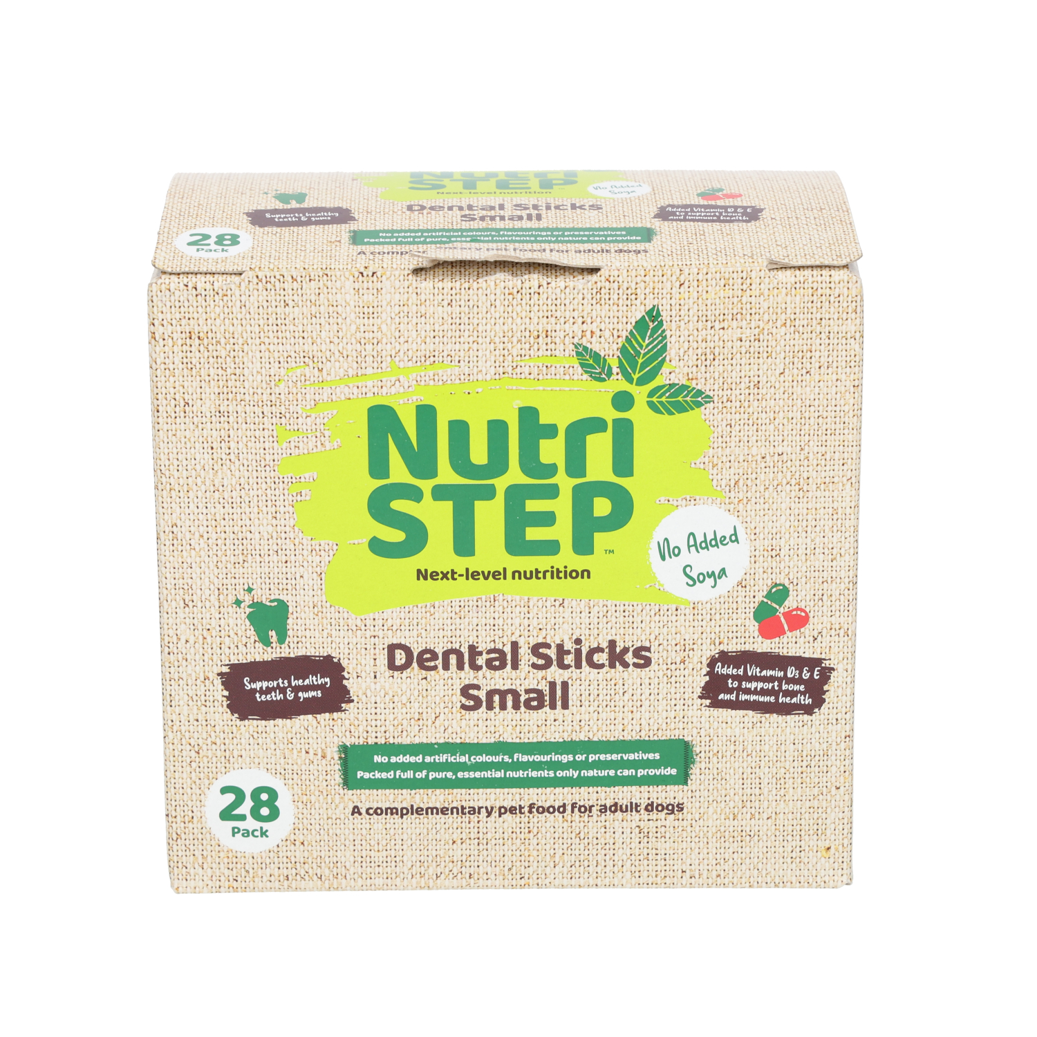NutriStep Mega Pack Dental Dog Sticks Small 28 Pack