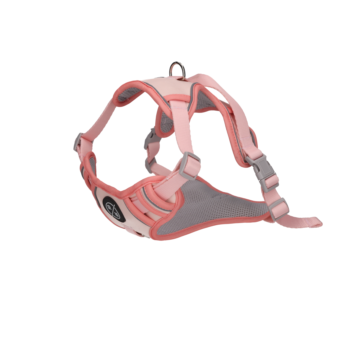 Rufus & Rosie Dog Harness & Lead Set Peach, Small
