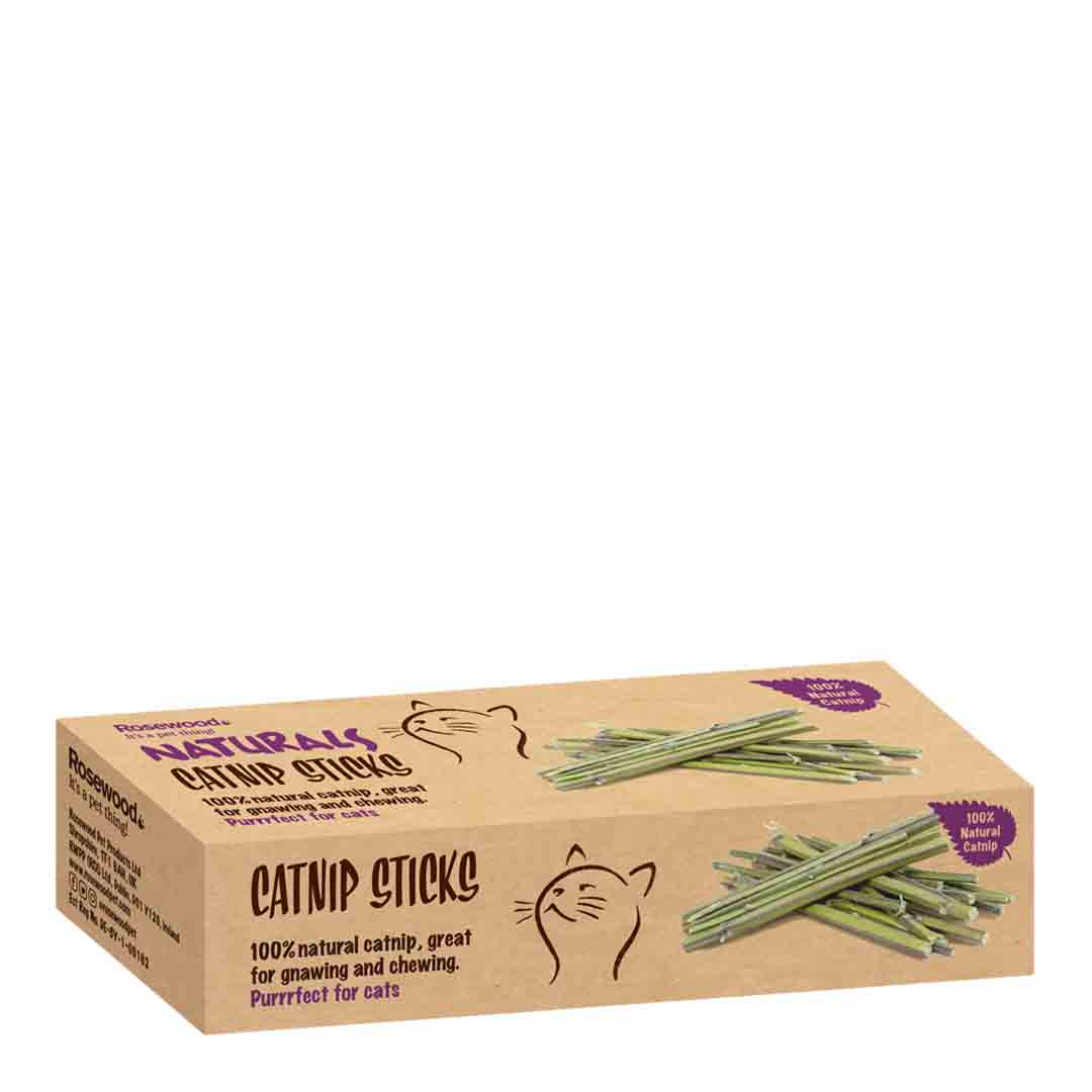 Rosewood Naturals Catnip Sticks, Cat Toy 