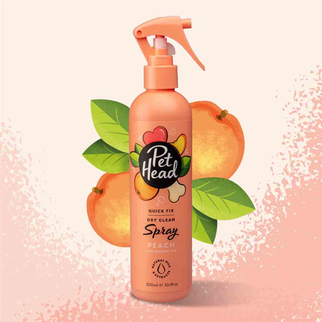 Pet Head Quick Fix Dry Clean Dog Shampoo Spray 300ml
