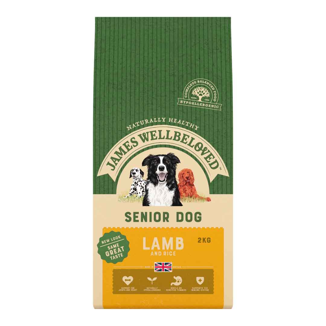 James Wellbeloved Dog Senior Lamb & Rice 2kg