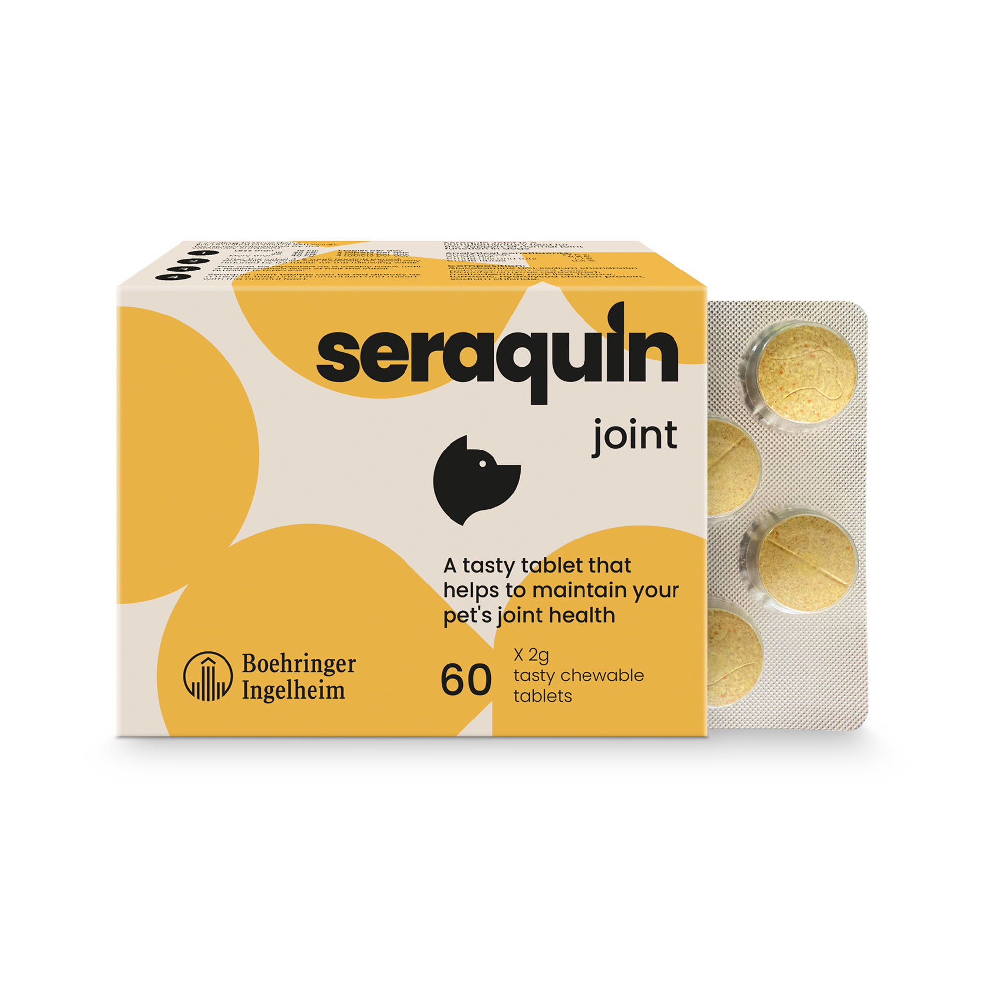 Seraquin Joint Tablets for Dogs 60x2g Tablets