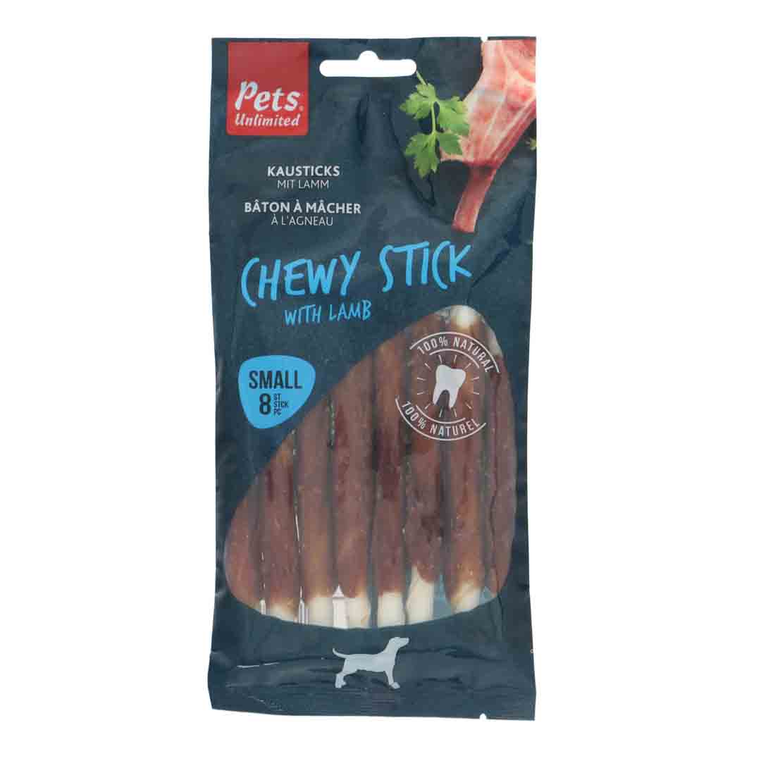 Pets Unlimited Chewy Sticks with Lamb Dog Treat 72g