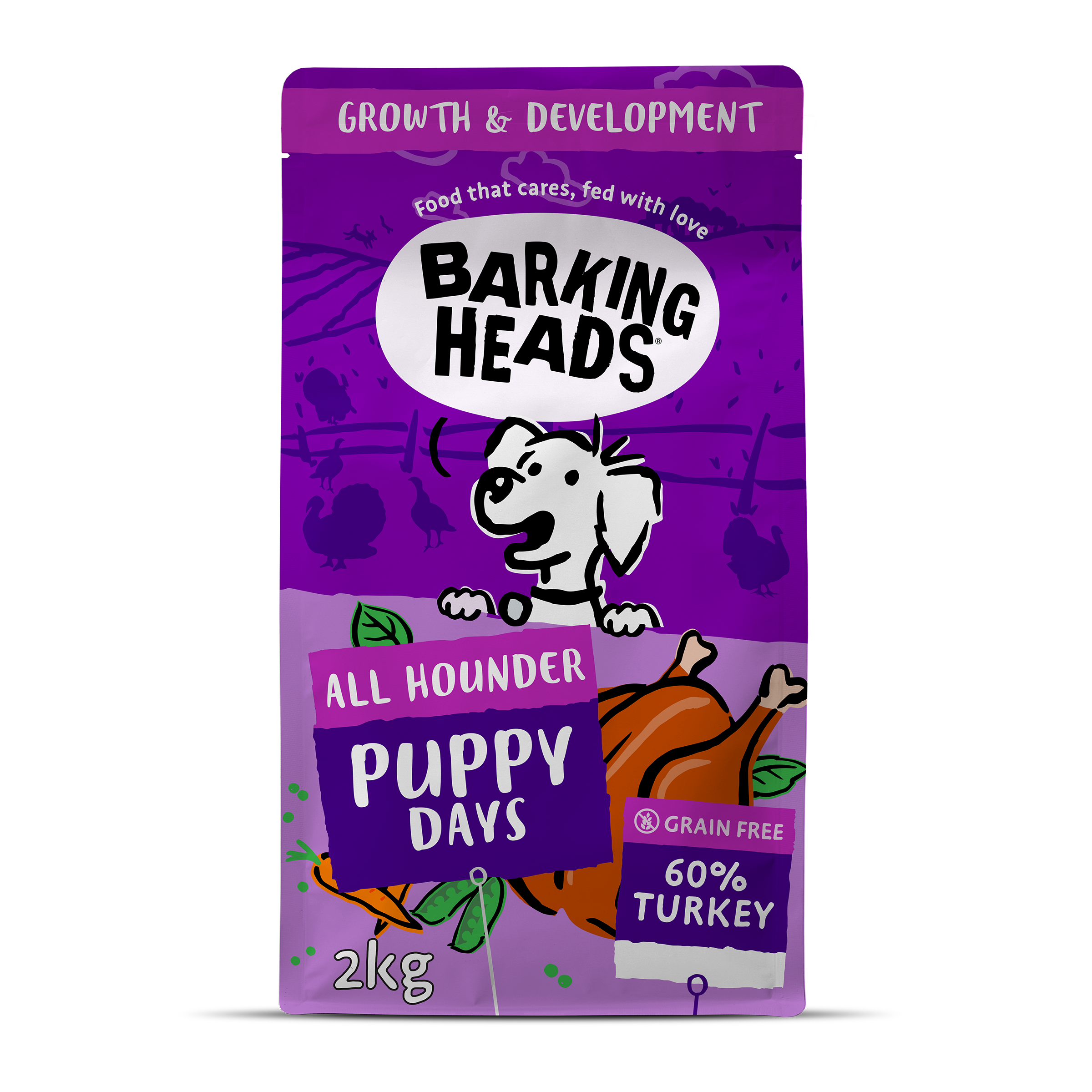 Barking Heads Puppy Days Grain Free 2kg