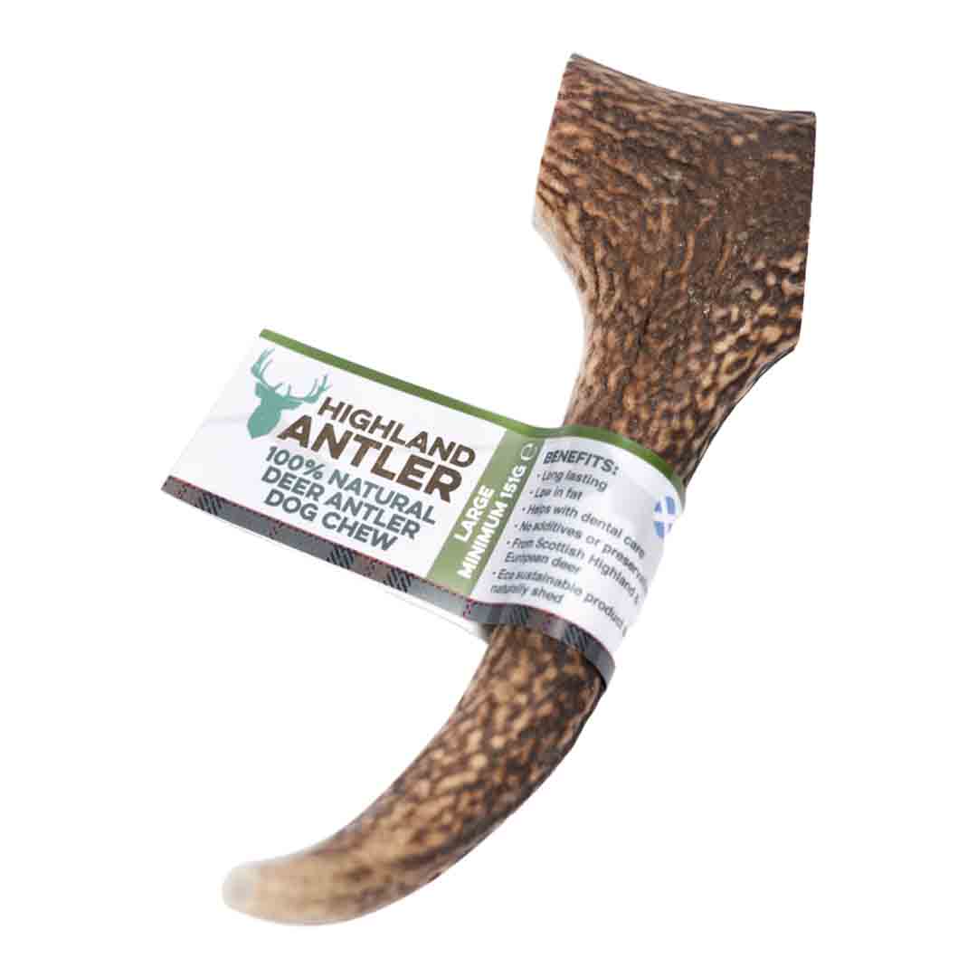 Antler Natural Stagbar, Dog Chew, Large
