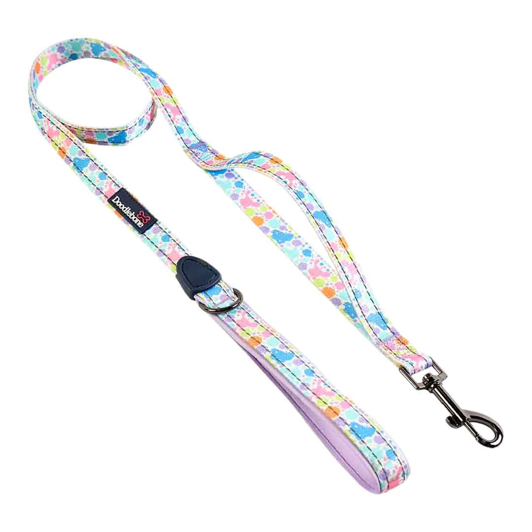 Doodlebone Trendy Tails Control Dog Lead 25mm Pink