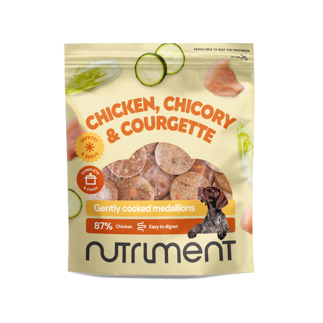 Nutriment Fresh Cooked Medallions Dog Food - Chicken 800g