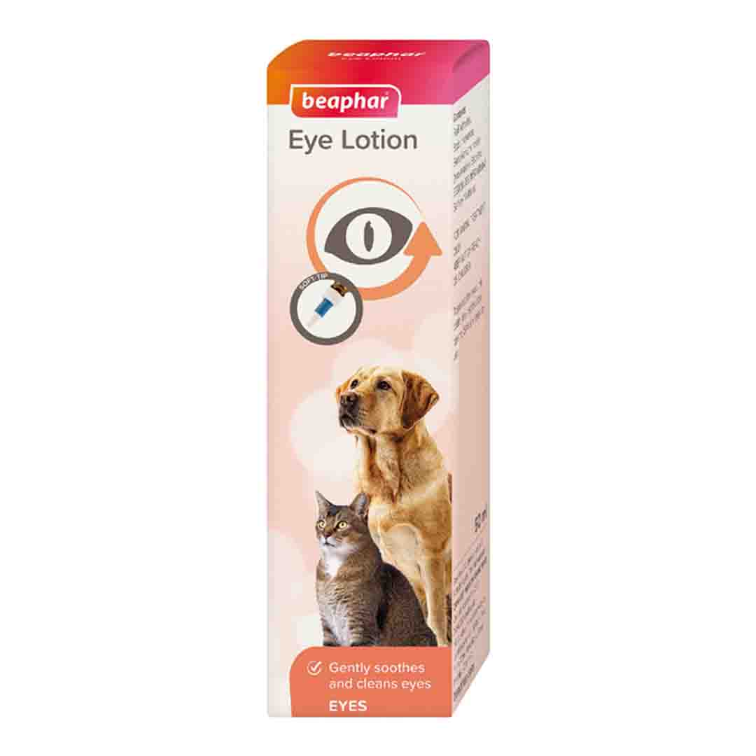 Beaphar Eye Drop Lotion for Dogs & Cats, 50ml