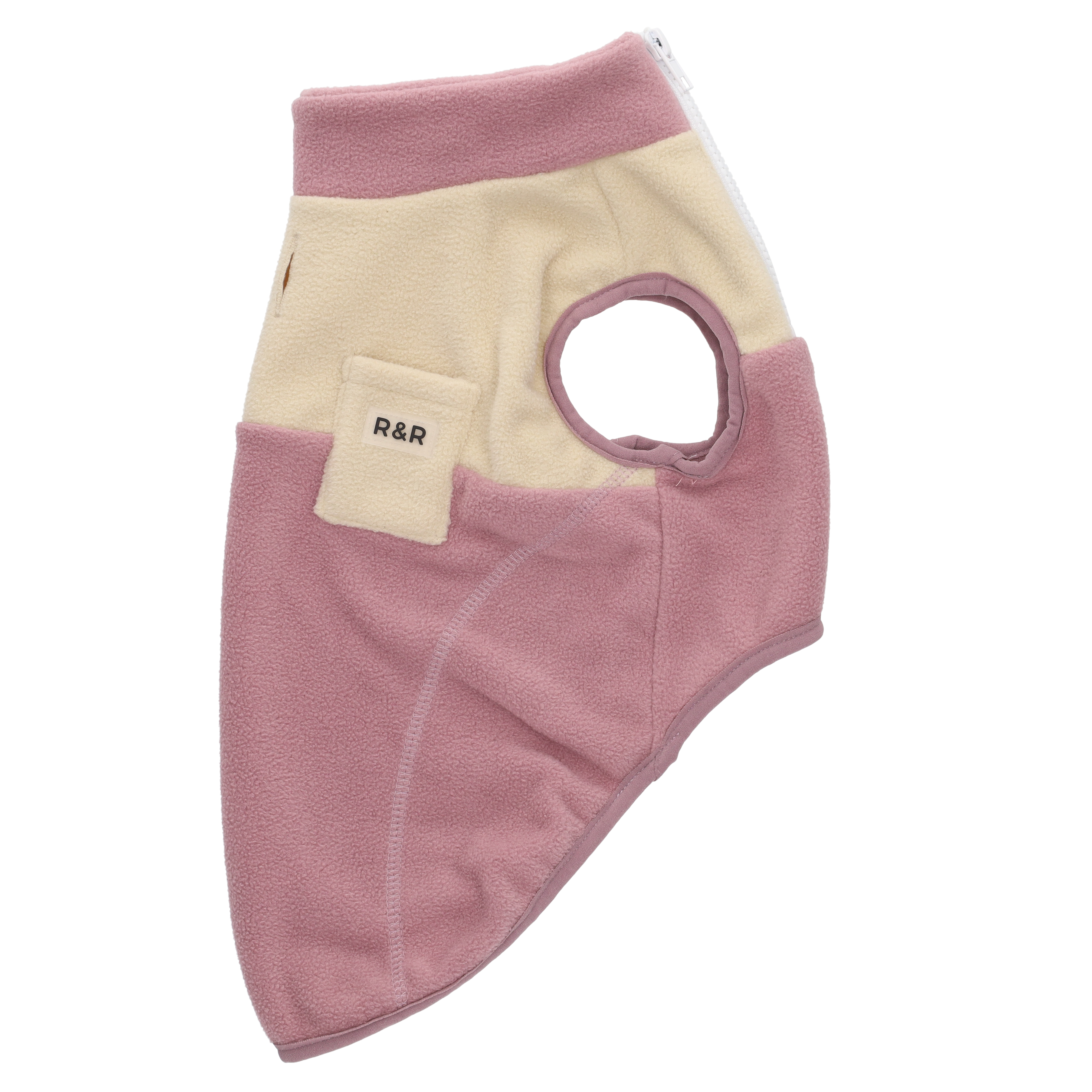 Rufus & Rosie Pink Fleece Gilet S Plus
