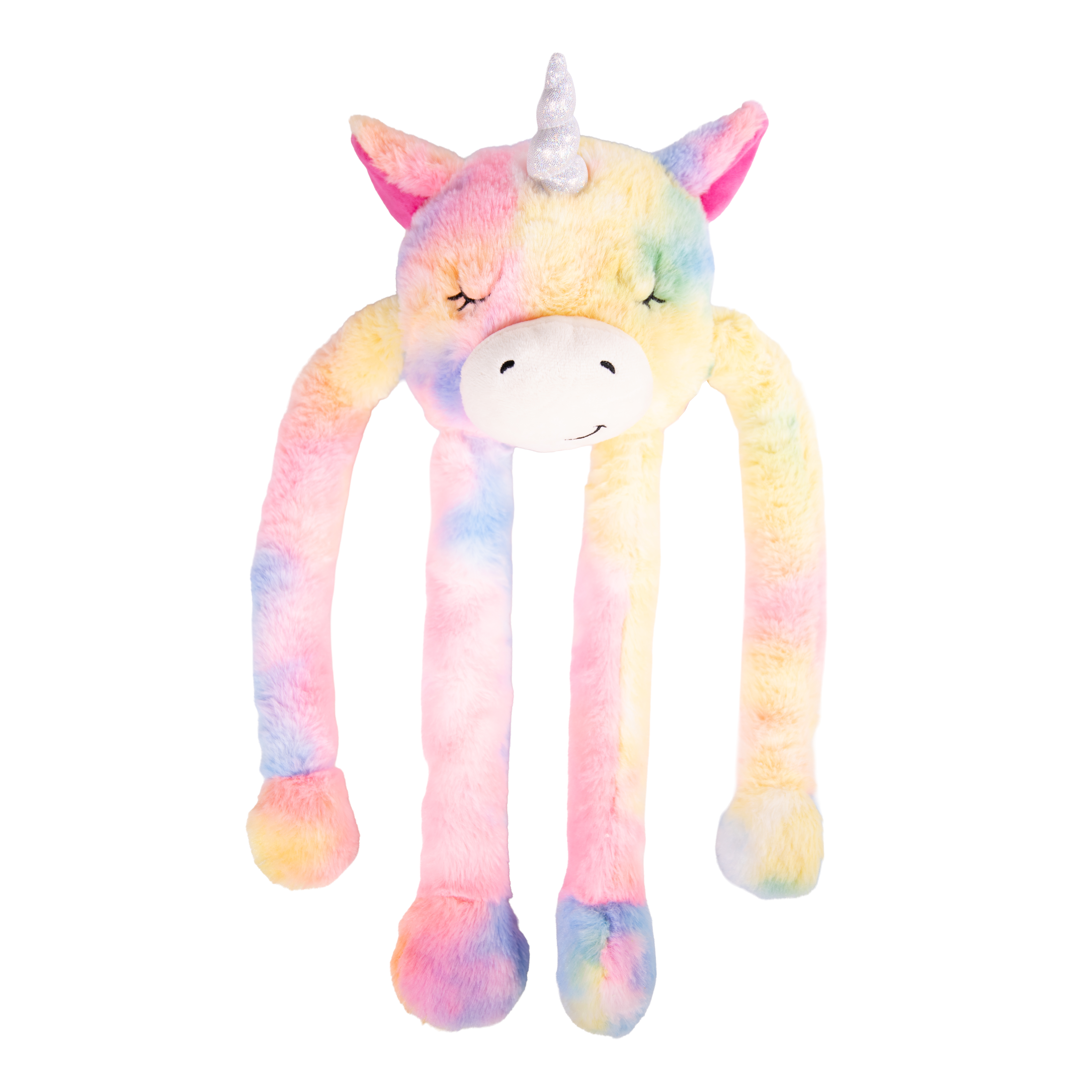 Rosewood Stretch Folk Unicorn Plush Dog Toy