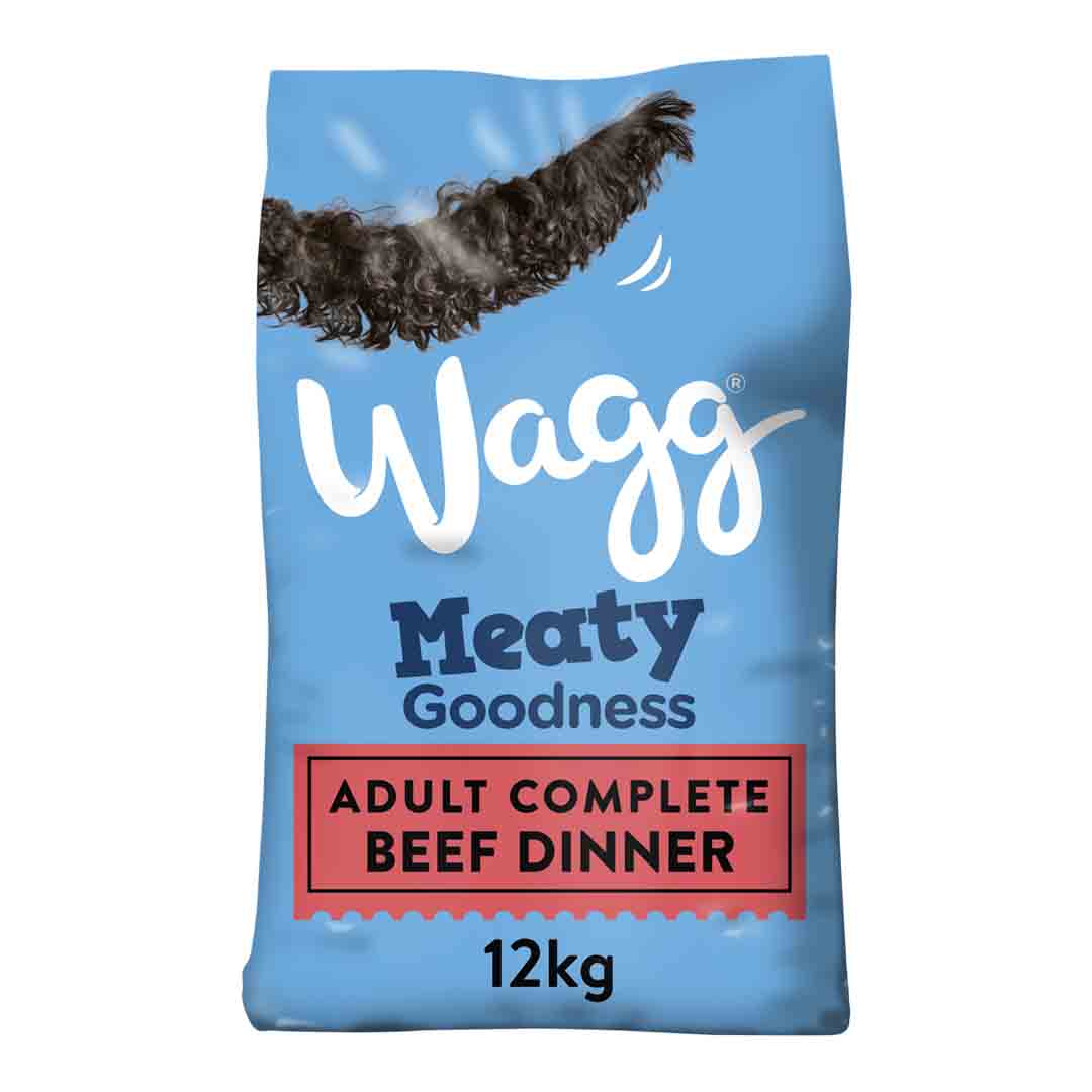 Wagg Dry Dog Food Meaty Goodness Beef 12kg