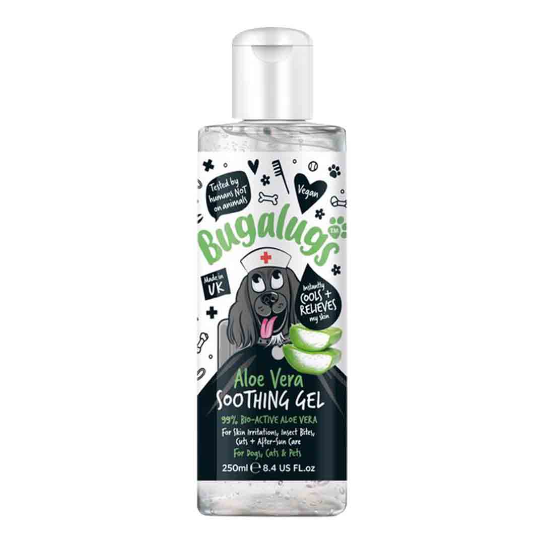 Bugalugs Dog Aloe Vera Soothing Gel 250ml