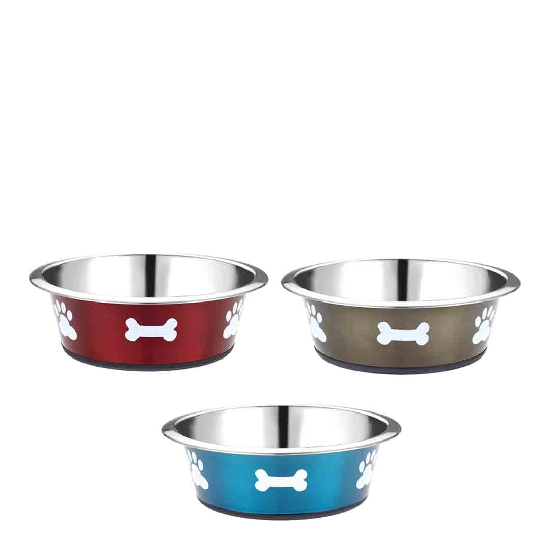 Classic Posh Paws Dish Dog Bowl, 1.6L