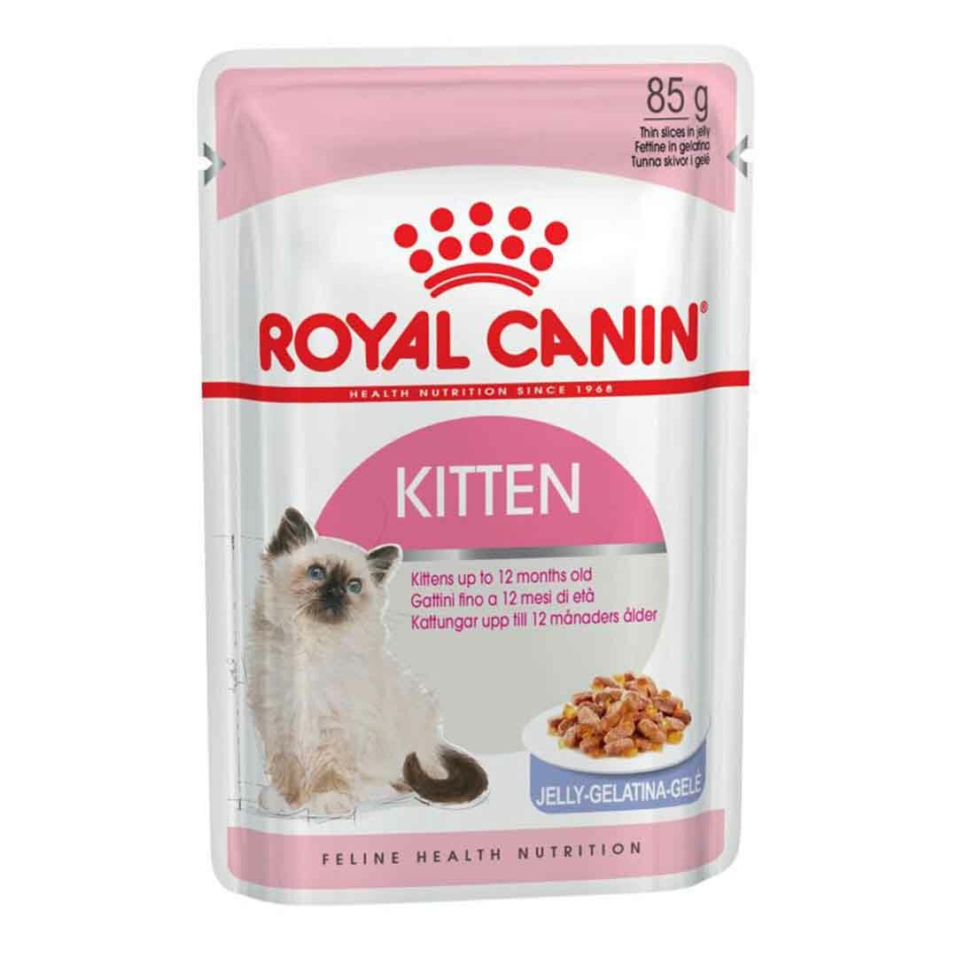 Royal Canin Kitten Instinctive in Jelly Wet Cat Food 12x85g