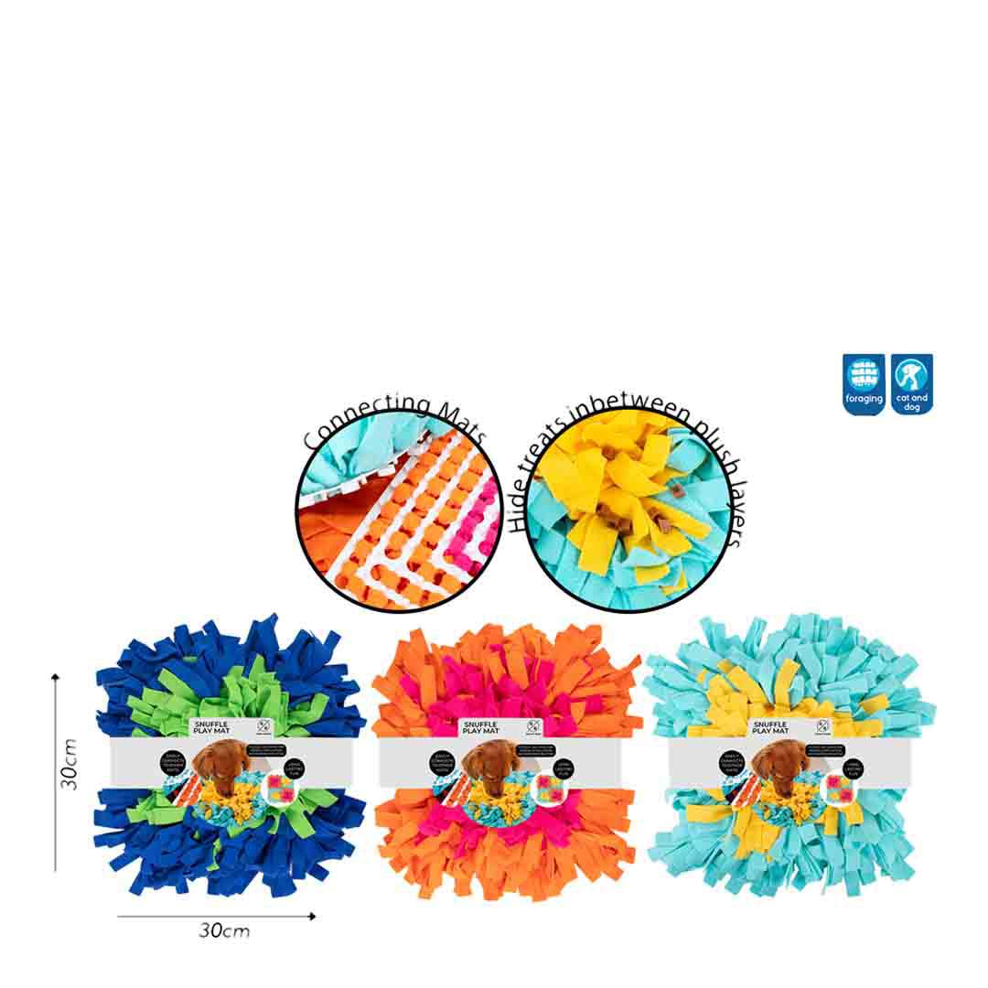 R&R Connectable Snuffle Mat For Dogs | 30x30cm